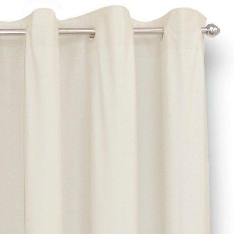 Cortina Corta Luz Blackout PVC 1,40x1,80 Bege Admirare Menor preço em Cortina Corta Luz Blackout PVC 1,40x1,80 Bege Admirare
