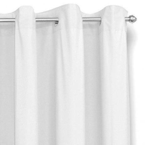 Cortina Corta Luz Blackout PVC Plástico 140x180 Branca Admirare Menor preço em Cortina Corta Luz Blackout PVC Plástico 140x180 Branca Admirare