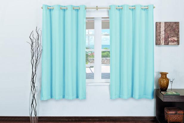 Cortina Corta Luz Para Varão Simples 4,00 X 2,80 - Azul - Rose jordão é boa?