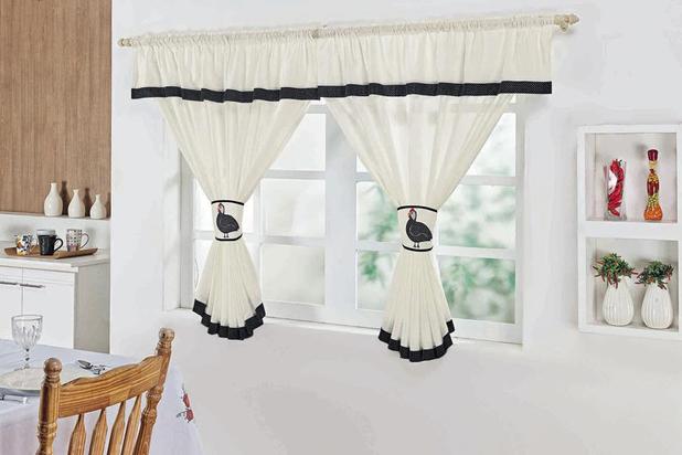 Cortina de Cozinha para Janela 2,00m x 1,30m Angola Palha - Guga tapetes é ruim? Cortina de Cozinha para Janela 2,00m x 1,30m Angola Palha - Guga tapetes é boa?