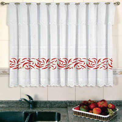 Cortina De Renda Para Cozinha Botticelli 220x150cm Pimenta Cortilester é ruim? Cortina De Renda Para Cozinha Botticelli 220x150cm Pimenta Cortilester é boa?
