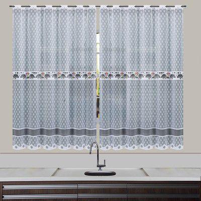 Cortina De Renda Para Cozinha Montesanti 220x120cm Galinha Cortilester Menor preço em Cortina De Renda Para Cozinha Montesanti 220x120cm Galinha Cortilester