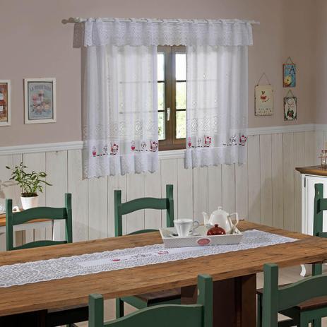 Cortina de Renda - Valência - Café - 2,00m x 1,50m - P/ Varão - Interlar é boa?