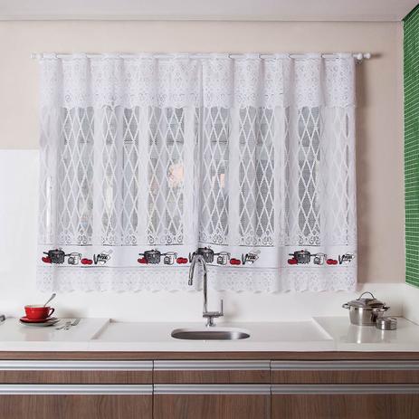Cortina de Renda - Valência - Panela - 2,00m x 1,50m - P/ Varão - Interlar é boa?