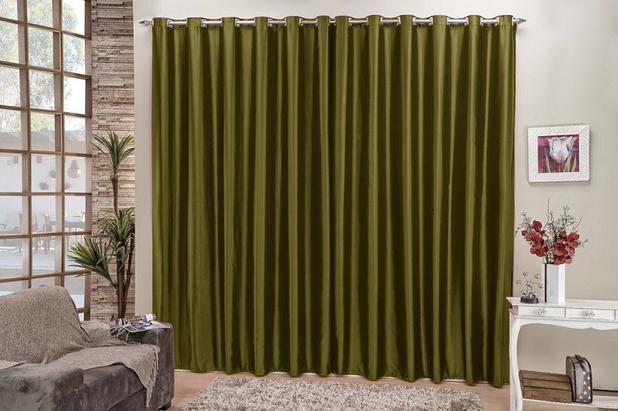 Cortina De Varão Cetim Cobre 6,00x2,80 Sala Quarto - Confecções elba é boa?