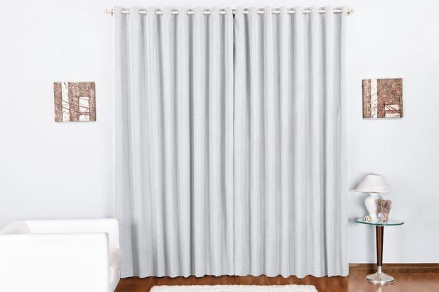 Cortina Duda Tecido Oxford Branco 4,00m x 2,80m - Rose jordão Menor preço em Cortina Duda Tecido Oxford Branco 4,00m x 2,80m - Rose jordão