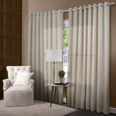 Cortina Dupla Devorê 3,00 x 2,50 - Giardino - Jolitex é boa?