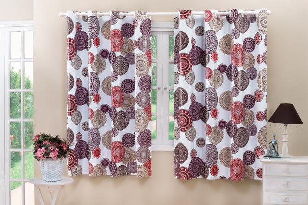 Cortina Eddi Blackout Corta Luz 2.80m x 1.60m Mandalas - Home Fernandes Menor preço em Cortina Eddi Blackout Corta Luz 2.80m x 1.60m Mandalas - Home Fernandes