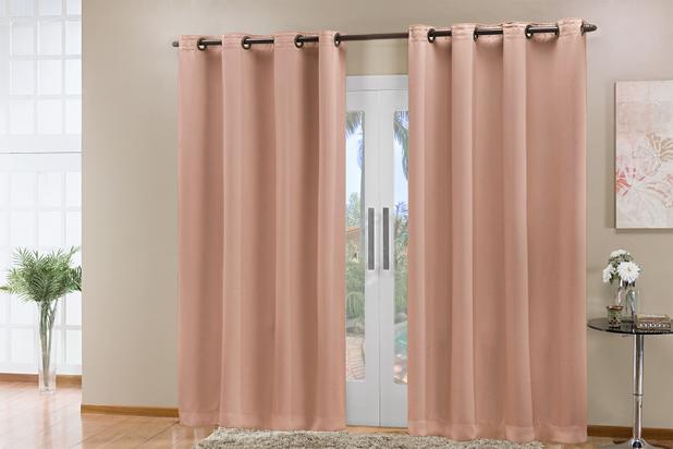 Cortina Eddi Blackout Corta Luz em Tecido 3,00m x 2,70m Castor - Home fernandes Menor preço em Cortina Eddi Blackout Corta Luz em Tecido 3,00m x 2,70m Castor - Home fernandes