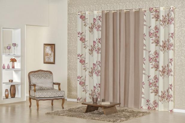 Cortina Floratta 2,00 m Tecido Estampado para Sala e Quarto - Hernandez Enxovais é boa?