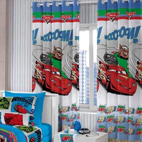 Cortina Infantil Carros Comics Mcqueen 2,00 x 1,80 Santista é boa?