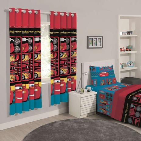 Cortina Infantil - Carros Tools - C/ Blackout - 2,80m x 1,80m - P/ Varão - Santista Menor preço em Cortina Infantil - Carros Tools - C/ Blackout - 2,80m x 1,80m - P/ Varão - Santista