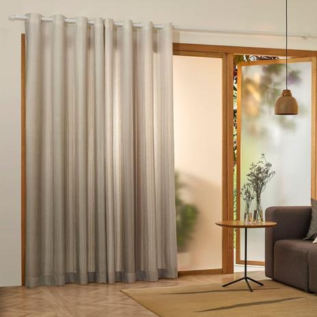 Cortina Longa p/ sala/quarto Istambul Alice Degradê 2,80 x 2,30m Santista Menor preço em Cortina Longa p/ sala/quarto Istambul Alice Degradê 2,80 x 2,30m Santista