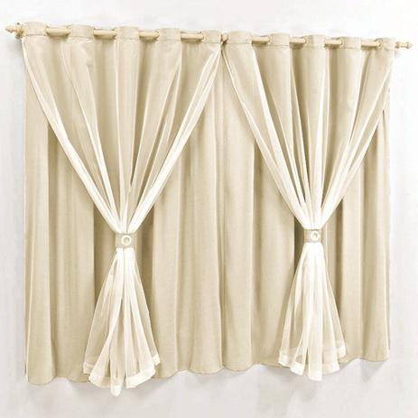 Cortina Malha com Voil Palha 6,00 x 2,80 para Varão Simples 4,00 Metros - Rose jordão cortinas Menor preço em Cortina Malha com Voil Palha 6,00 x 2,80 para Varão Simples 4,00 Metros - Rose jordão cortinas