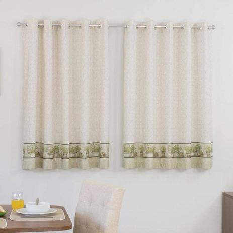 Cortina Para Cozinha 260X140 Spazio Ervas Finas Bella Janela é ruim? Cortina Para Cozinha 260X140 Spazio Ervas Finas Bella Janela é boa?