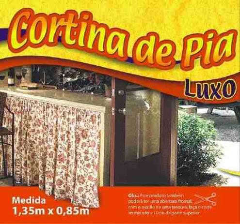 Cortina Para Pia De Cozinha Com Estampas Sortidas - Perfetto Menor preço em Cortina Para Pia De Cozinha Com Estampas Sortidas - Perfetto