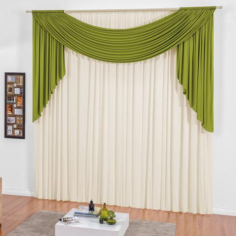 Cortina para Varão Duplo 2,00m x 1,80m Firenze - Di cortinas Menor preço em Cortina para Varão Duplo 2,00m x 1,80m Firenze - Di cortinas