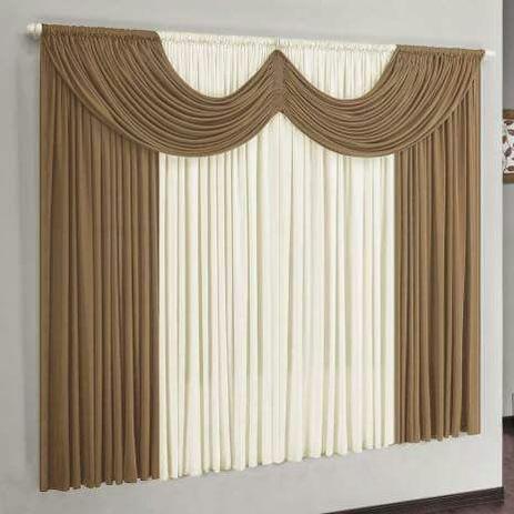 Cortina Paris  2 x 1,70m - Avelã com Palha - Vivart é boa?