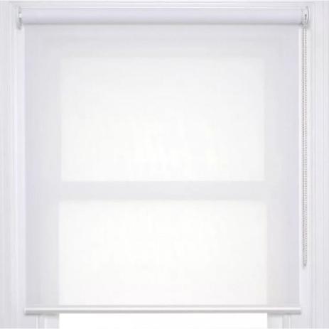Cortina Persiana Rolô Screen Tela Solar 5% Branca 1,40 larg x 1,60 alt - ARELLE DECOR Menor preço em Cortina Persiana Rolô Screen Tela Solar 5% Branca 1,40 larg x 1,60 alt - ARELLE DECOR