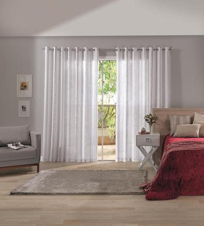 Cortina Pratika Fio Cromo 4,20x2,50m Branco Bella Janela é boa?