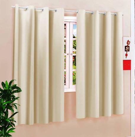 Cortina Roma 4,00m x 2,80m Palha C/Ilhs - Varo Simples - Meu lar enxovais é boa?