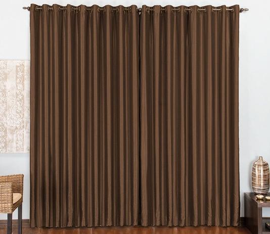 Cortina Tabaco para Sala ou Quarto para varão 4 metros Simples Bella - Vb é ruim? Cortina Tabaco para Sala ou Quarto para varão 4 metros Simples Bella - Vb é boa?