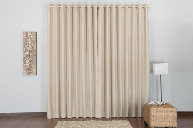 Cortina Tecido Blackout Corta Luz 100 4,00 X 2,80 - Palha - Rose jordão é ruim? Cortina Tecido Blackout Corta Luz 100 4,00 X 2,80 - Palha - Rose jordão é boa?
