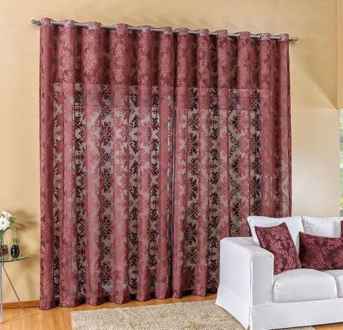 Cortina Vila Real 2,00m x 1,80m Marsalla Floral Sala ou Quarto Moderna Luxo - Valle Menor preço em Cortina Vila Real 2,00m x 1,80m Marsalla Floral Sala ou Quarto Moderna Luxo - Valle