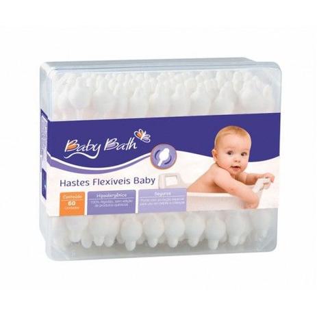 Cotonete Hastes Flexíveis Baby Bath Brasbaby Menor preço em Cotonete Hastes Flexíveis Baby Bath Brasbaby