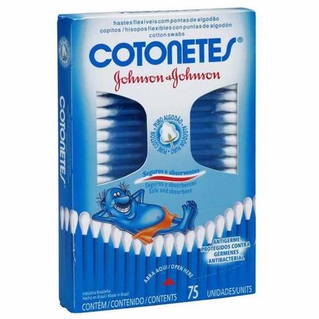 Cotonete Johnsons Hastes Flexíveis Com 75 Unidades - Johnsons Menor preço em Cotonete Johnsons Hastes Flexíveis Com 75 Unidades - Johnsons