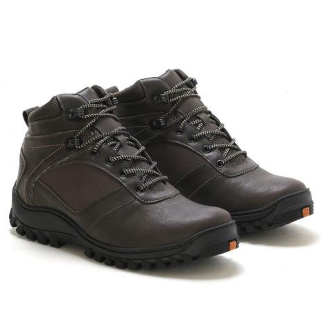 Coturno Adventure Masculino Reforcado Cano Medio Cafe 3211c - Apaixonados  por Sapatos - Bota Esportiva - Magazine Luiza