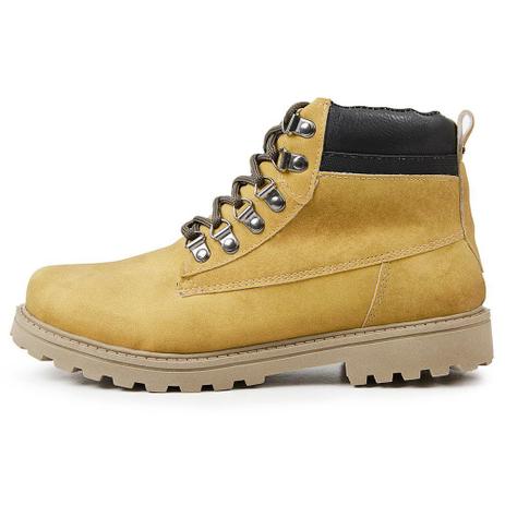 coturno masculino amarelo