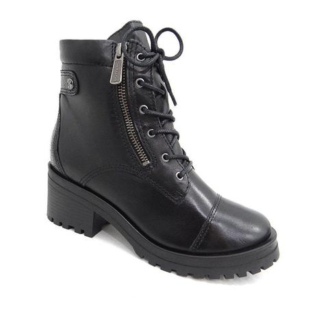 coturno feminino em couro bottero