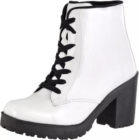 coturno feminino branco