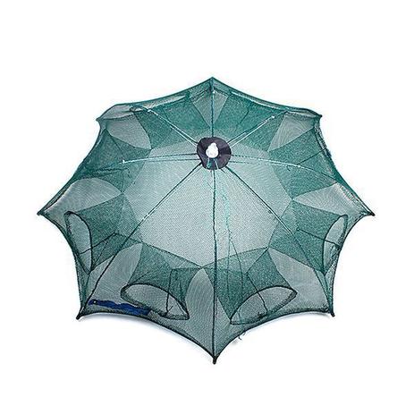 Covo para Captura de Iscas Vivas 8 Entradas (Retrátil Tipo Guarda Chuva) - Cmik é boa?