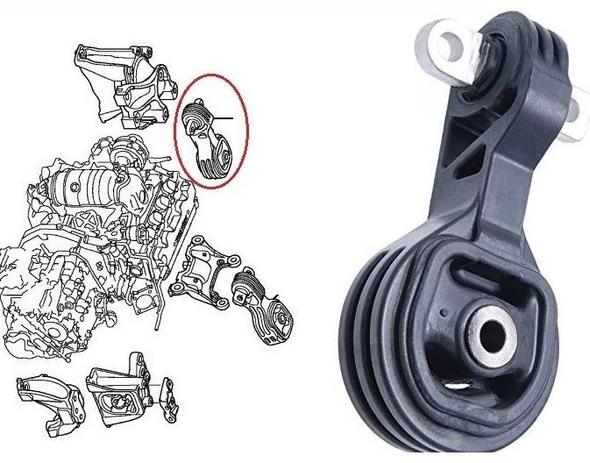 Coxim Superior Lado Direito Honda CRV 2007 a 2013 Tenacity Menor preço em Coxim Superior Lado Direito Honda CRV 2007 a 2013 Tenacity