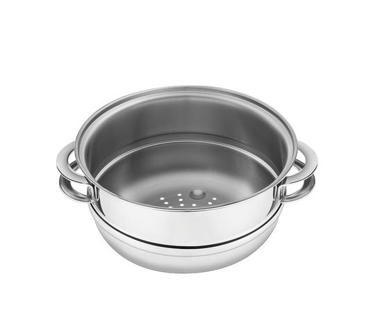 Cozi-Vapore em Inox 24cm Solar - Tramontina (Cód. 1542) Menor preço em Cozi-Vapore em Inox 24cm Solar - Tramontina (Cód. 1542)