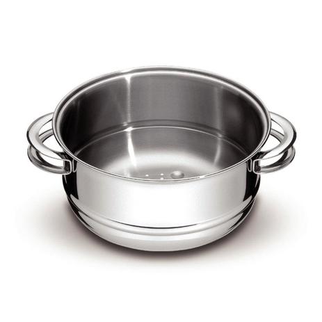 Cozi-Vapore Solar Tramontina em Aço InoX 16 cm Menor preço em Cozi-Vapore Solar Tramontina em Aço InoX 16 cm
