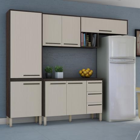 Cozinha Compacta 03 Peças Com 08 Portas E 03 Gavetas Venice - Kits parana Menor preço em Cozinha Compacta 03 Peças Com 08 Portas E 03 Gavetas Venice - Kits parana