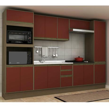 Cozinha Compacta 6 Peças 13 Portas 3 Gavetas Safira Hecol Móveis é boa?