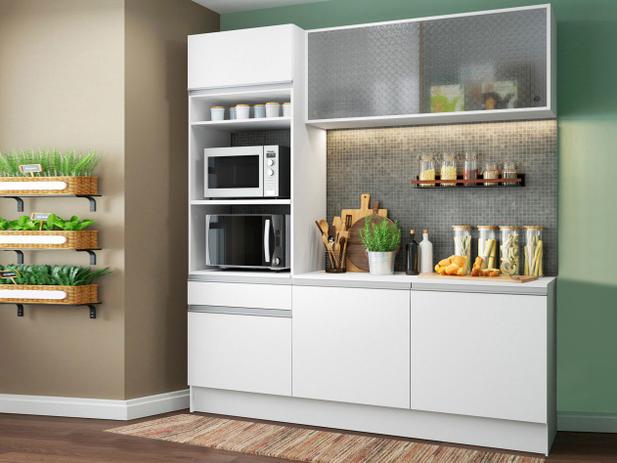Cozinha Compacta Madesa Ametista G20086 com Balcão - Nicho para Forno ou Micro-ondas 6 Portas 1 Gaveta é boa?
