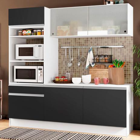 Cozinha Compacta Madesa Topazio com Balcão e Tampo Menor preço em Cozinha Compacta Madesa Topazio com Balcão e Tampo
