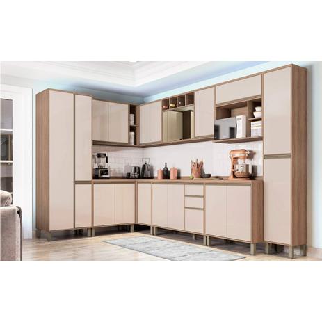 Cozinha Completa 11 Peças Mel Siena Móveis Vanilla/Pérola Off é ruim? Cozinha Completa 11 Peças Mel Siena Móveis Vanilla/Pérola Off é boa?