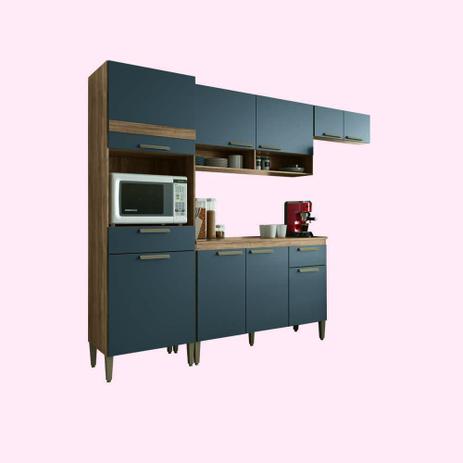 Cozinha Completa 3 peças + balção 3 portas Heritage Havana - Kit Menor preço em Cozinha Completa 3 peças + balção 3 portas Heritage Havana - Kit