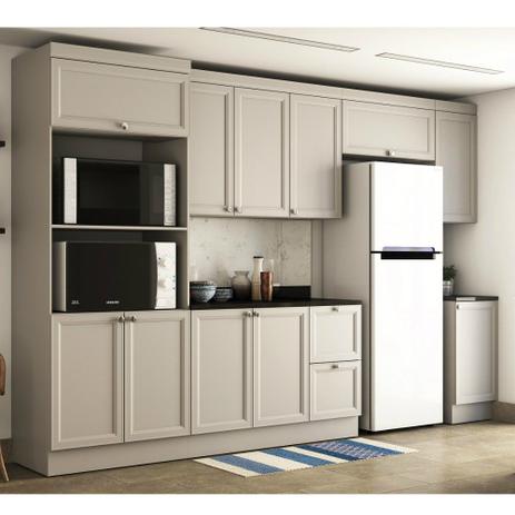 Cozinha Completa 6 Peças com tampo Joy Poliman Menor preço em Cozinha Completa 6 Peças com tampo Joy Poliman