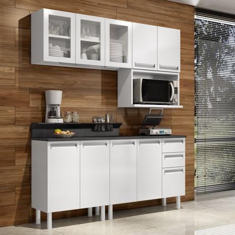 Cozinha Completa Colormaq Roma 6 Peças em Aço Menor preço em Cozinha Completa Colormaq Roma 6 Peças em Aço