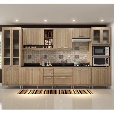 Cozinha Completa com Tampo 17 Portas 9 Peças Sicília Multimóveis Argila é boa?