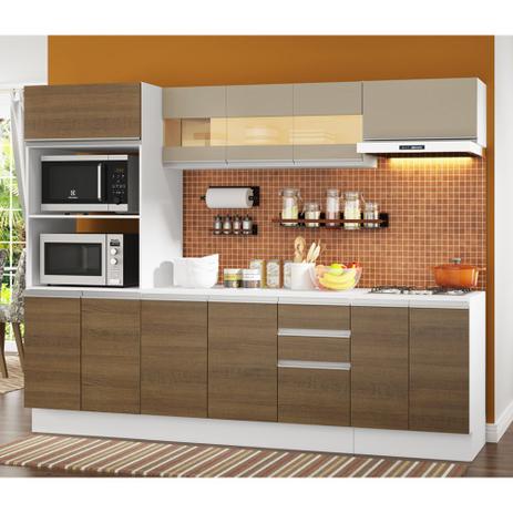 Cozinha Completa Compacta Madesa Smart Modulada Com Balcão e Tampo 100 MDF Menor preço em Cozinha Completa Compacta Madesa Smart Modulada Com Balcão e Tampo 100 MDF
