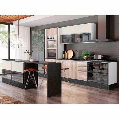 Cozinha Completa Kali Premium 7046 - Branco/Arezzo/Off White - Nicioli é boa?