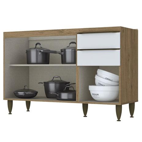 Cozinha Completa Modulada 03 Peças Decore Rustico Branco Henn é boa?